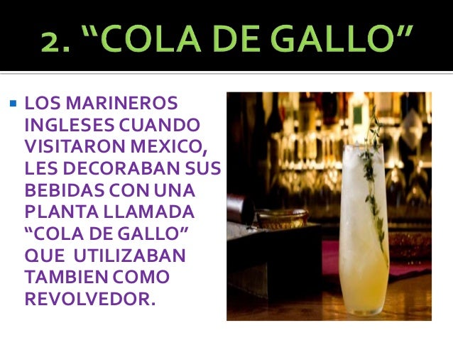 La Evolucion de la Cocteleria