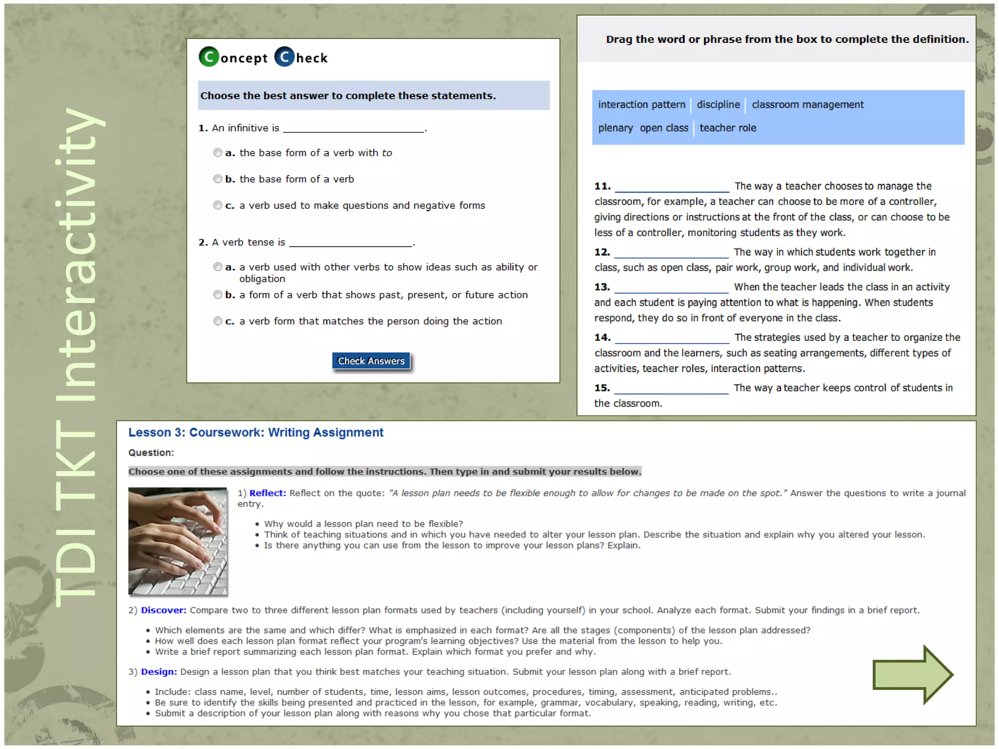 TDI TKT Interactivity 