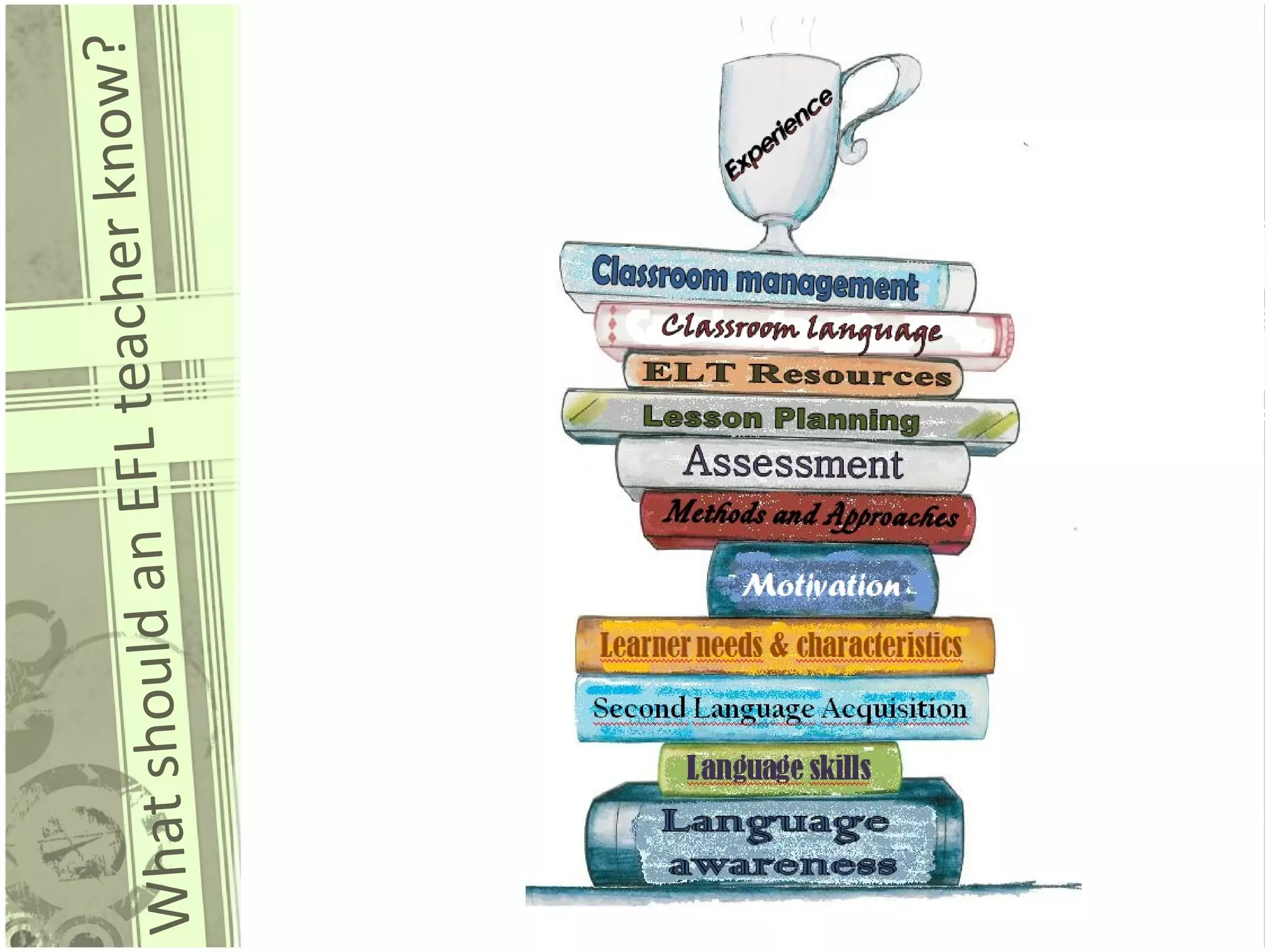 What should an EFL teacher know? 