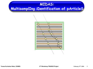 MIDAS:
              MultisamplIng iDentification of pArticleS




Teresa Kurtukian Nieto, CENBG   2nd Workshop TRASGO Project   February 5th 2010   3
 