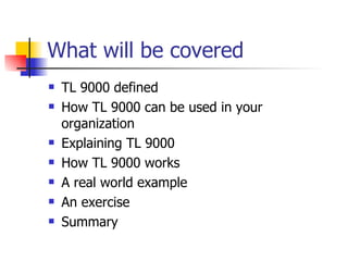 Tl 9000 | PPT
