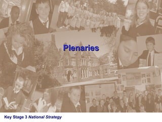 Plenaries 