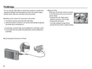 Samsung Camera TL100 User Manual | PDF