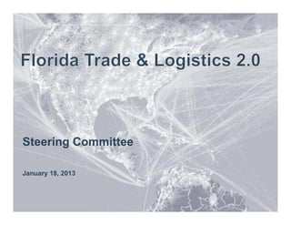 Steering Committee

January 18, 2013
 