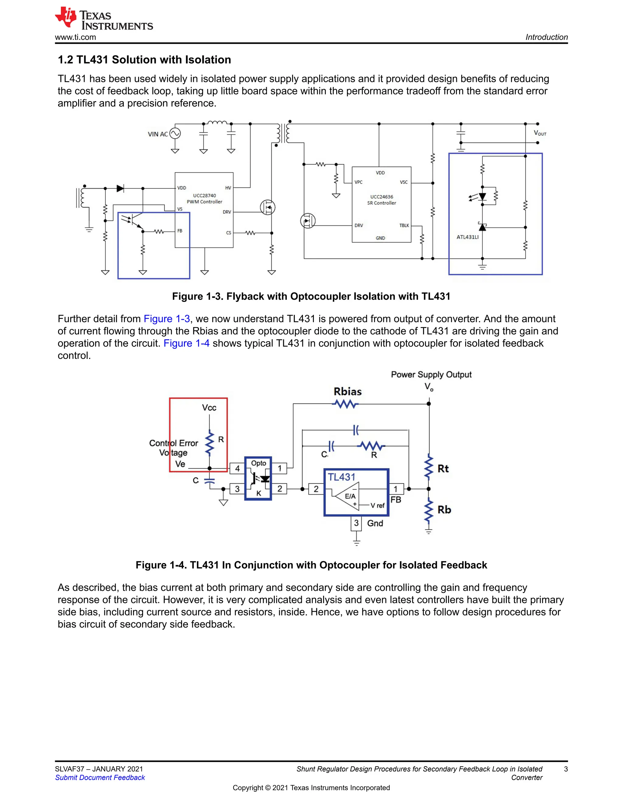 TL431 Shunt Regulator Design Procedures For Secondary pdf TL431 Shunt Regulator Design Procedures For Secondary pdf