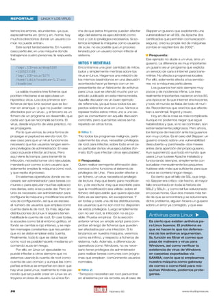 Mitos y realidades: Linux y los virus