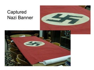Captured Nazi Banner