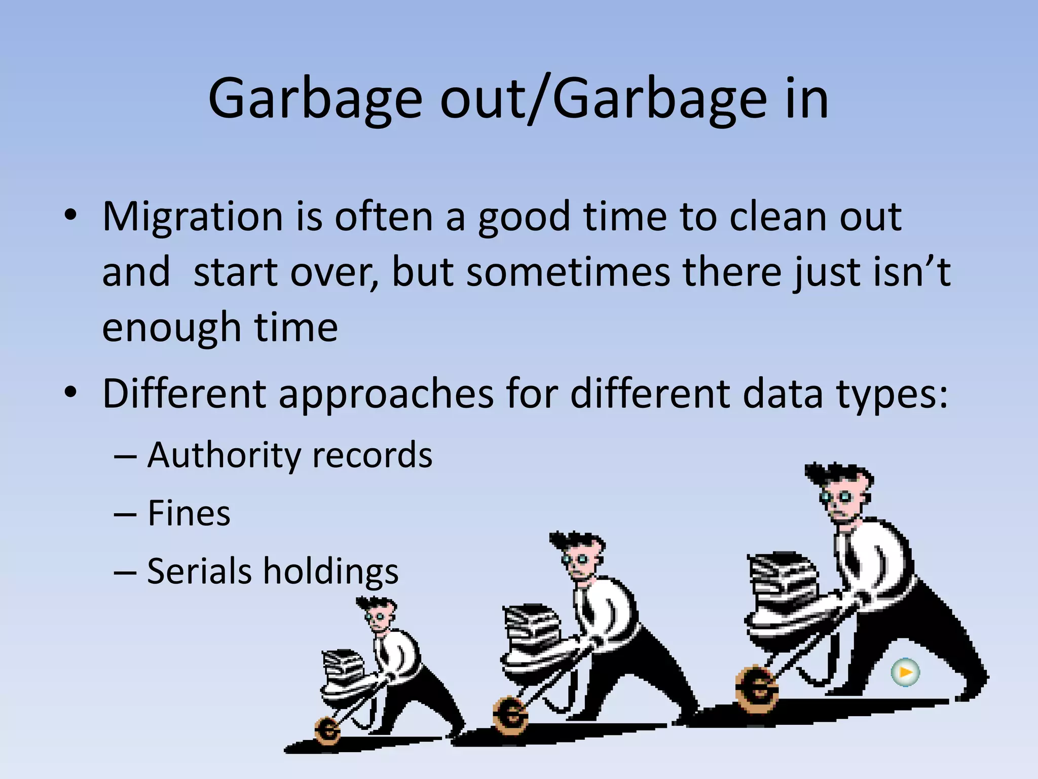 Planning by the seat of your pants : implementing ILS on a deadline