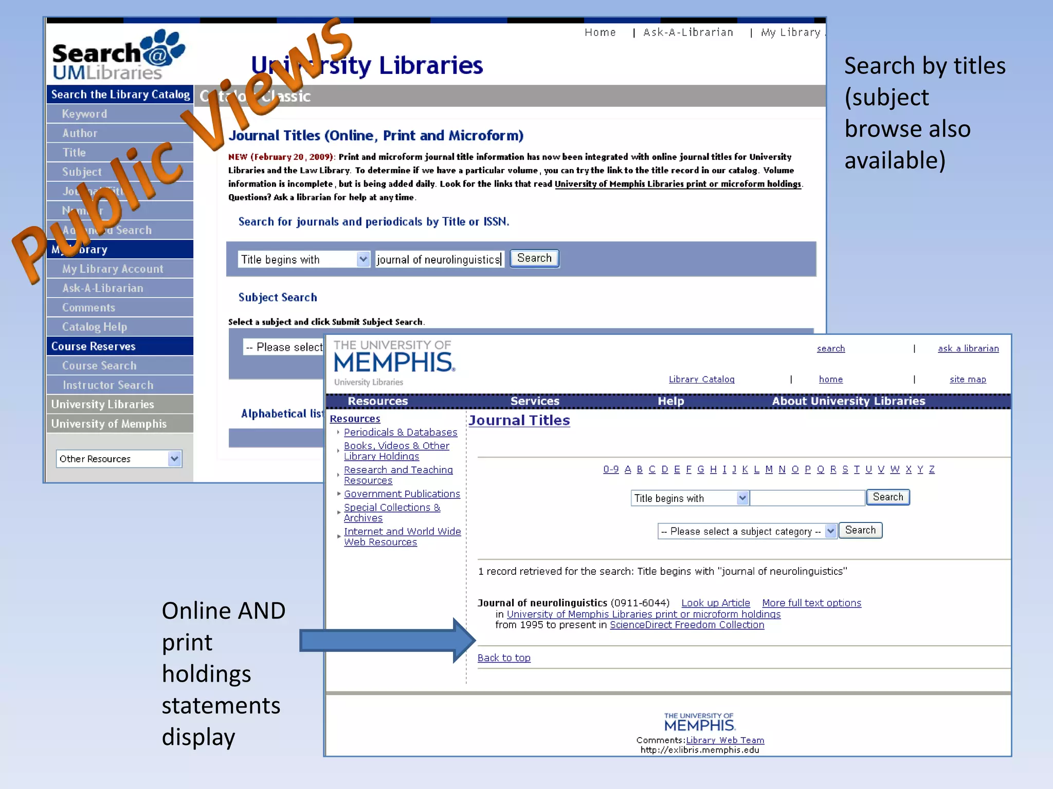 Planning by the seat of your pants : implementing ILS on a deadline
