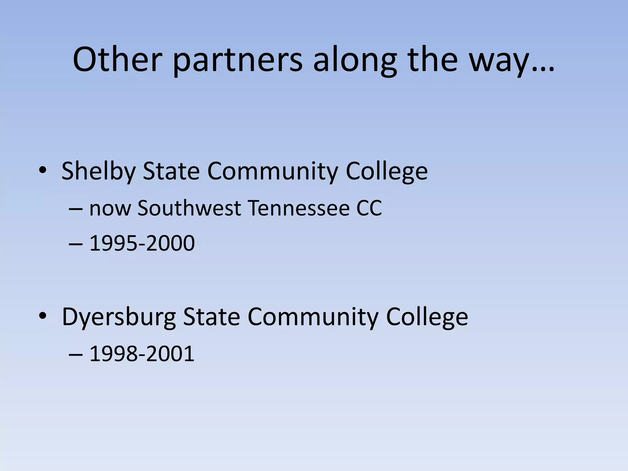 Planning by the seat of your pants : implementing ILS on a deadline