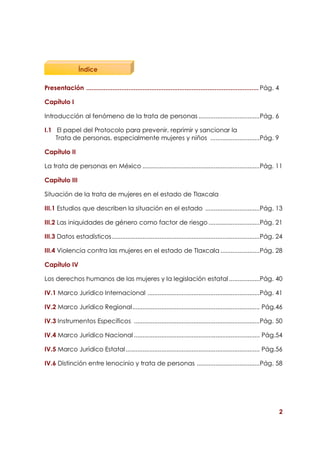 2
Presentación .................................................................................................. Pág. 4
C...