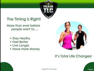 Total life changes (creole presentation)