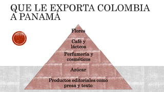 Flores
Café y
lácteos
Perfumería y
cosméticos
Azúcar
Productos editoriales como
presa y texto
 