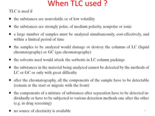 When TLC used ?
7
 