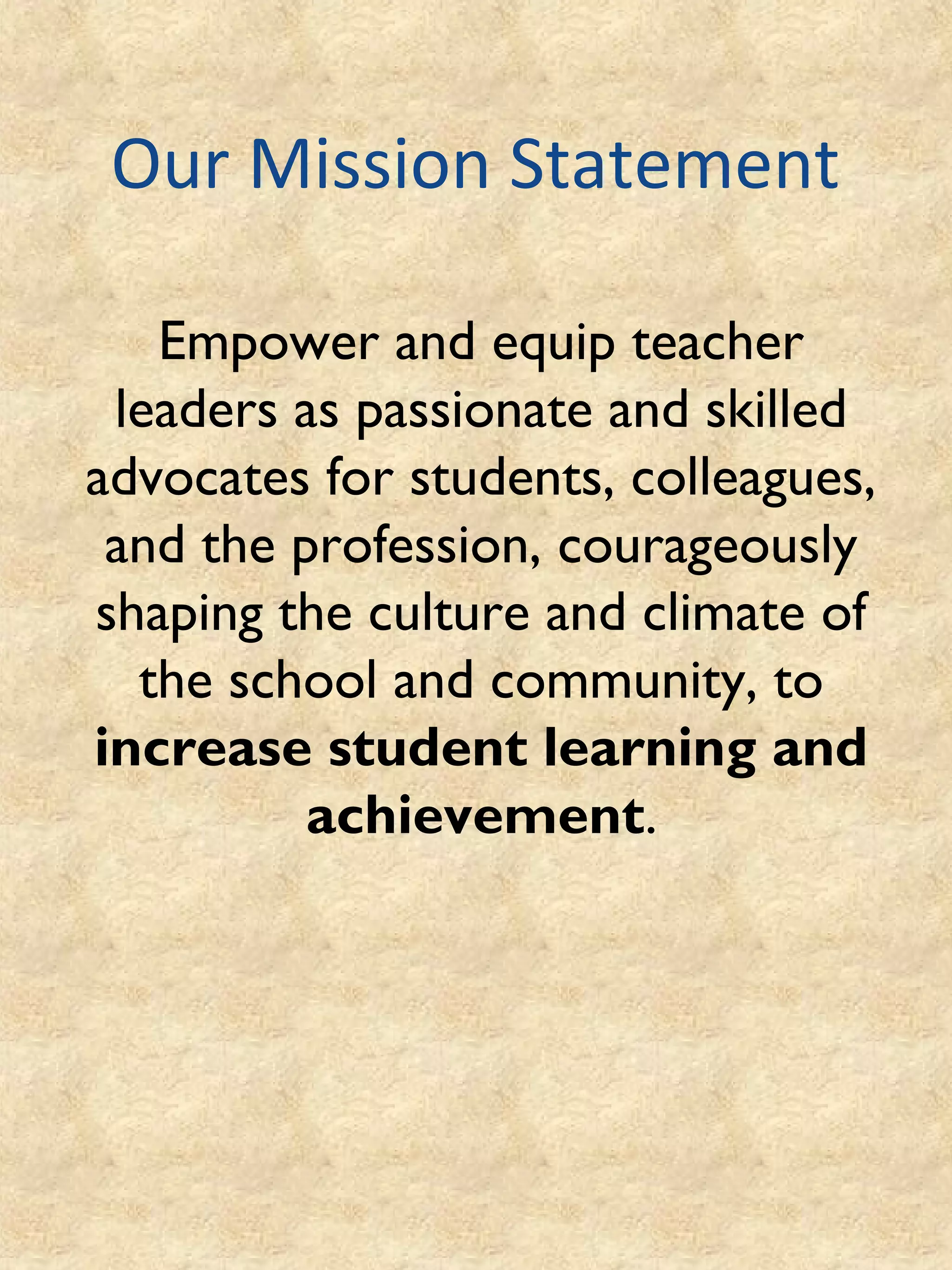 Teacher Leadership Certification Academy(TLCA) Corona Norco Unified ...