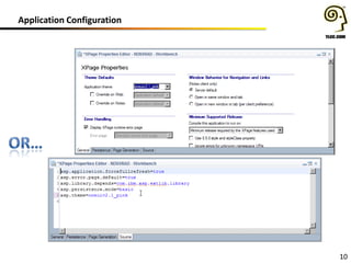 Application Configuration

10

 