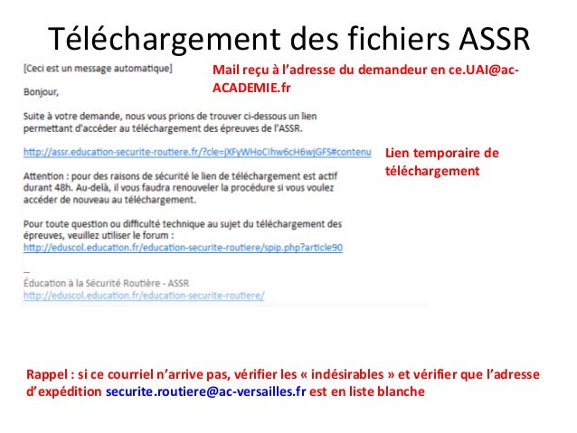 TÉLÉCHARGER EPREUVE ASSR ASSR TÉLÉCHARGER EPREUVE