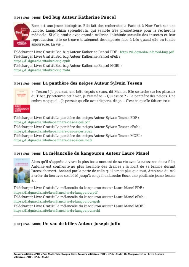 Telecharger Livre Gratuit Amours Solitaires Pdf E Pub Mobi Aute Telecharger Livre Gratuit Amours Solitaires Pdf E Pub Mobi Aute