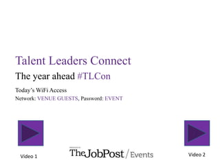 Talent Leaders Connect - Feb 27th