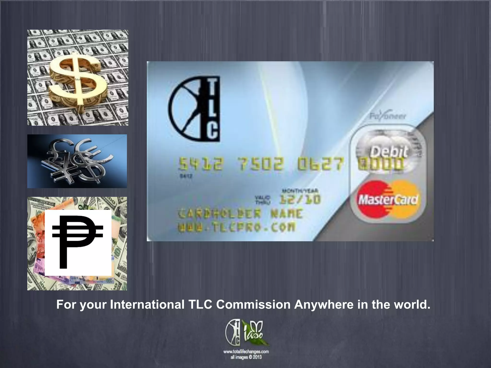 For your International TLC Commission Anywhere in the world.
 