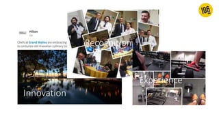PInnovation
PRecognition
Experience
 