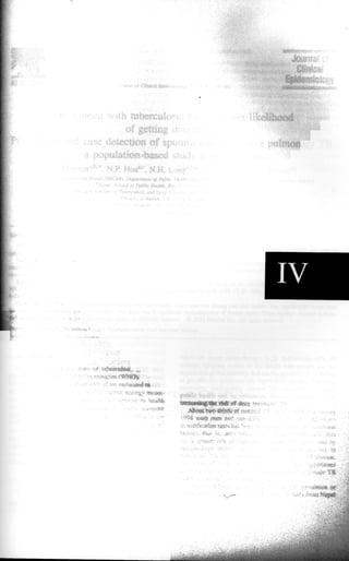 Thisthesisis basedonthefollowing papers,whichwill bereferredto by theirroman numerals