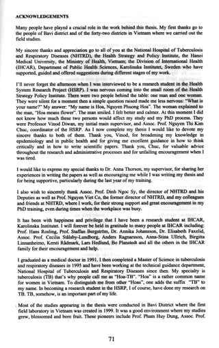 Thisthesisis basedonthefollowing papers,whichwill bereferredto by theirroman numerals