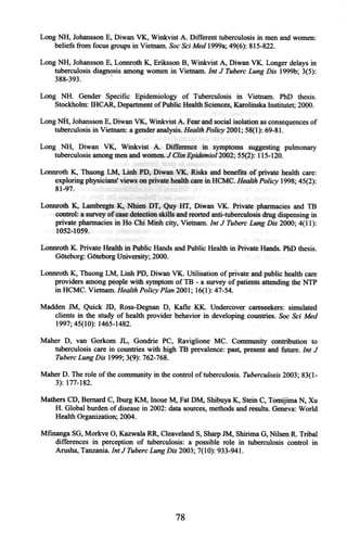 Thisthesisis basedonthefollowing papers,whichwill bereferredto by theirroman numerals