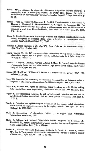 Thisthesisis basedonthefollowing papers,whichwill bereferredto by theirroman numerals