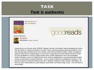 TASK
Task is authentic