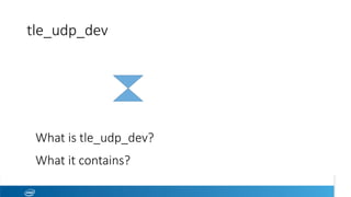 tle_udp_dev 
What is tle_udp_dev?

What it contains?
 
