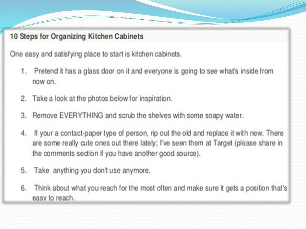 PROPER STORAGE OF CLEANED EQUIPMENT