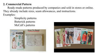 TLE Body measurement and types of pattern drafting.pptx