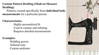 TLE Body measurement and types of pattern drafting.pptx