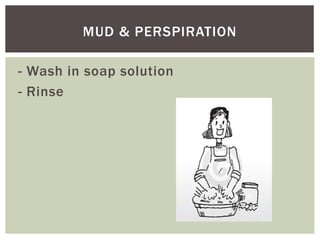 washing and ironing, linens and fabrics | PPTX