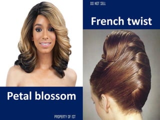 Petal blossom
French twist
 