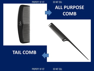 ALL PURPOSE
COMB
TAIL COMB
 