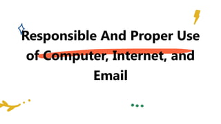 The different Parts of a Computer and its definition | PPTX