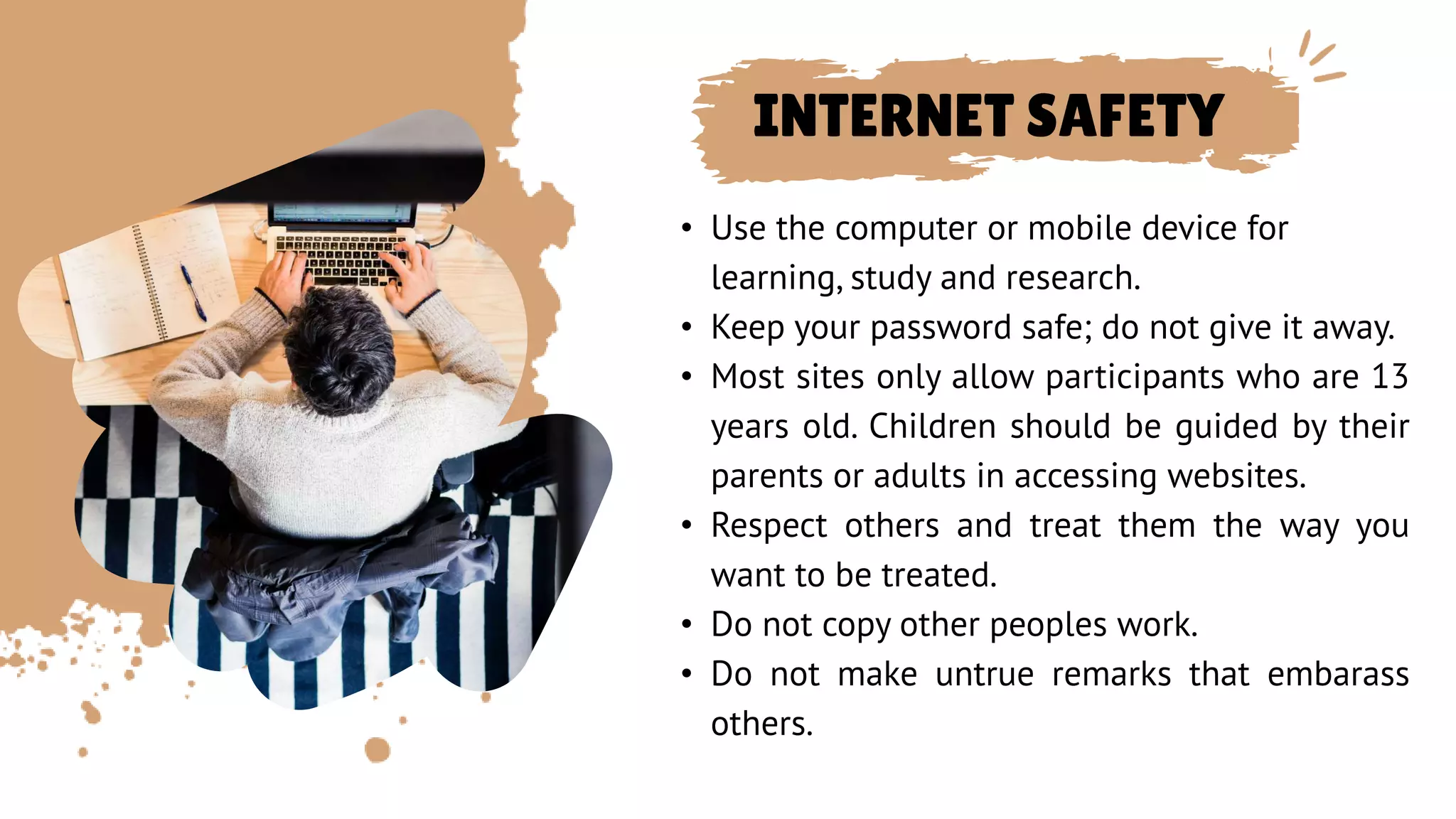 TLE 6_LESSON 2_SAFE AND RESPONSIBLE USE OF ICT.pptx | Internet Safety ...