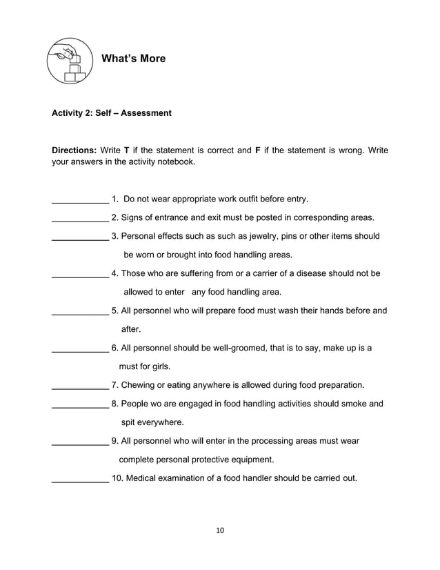 Tle 7 afa food (fish) processing module 7
