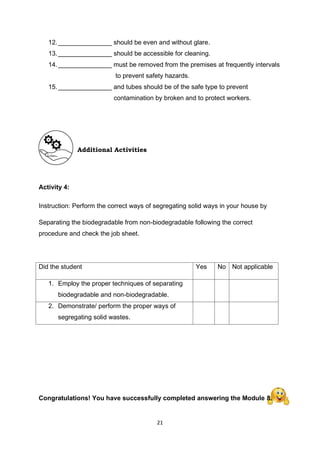 Tle 7 afa food (fish) processing module 8 | PDF