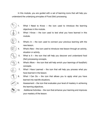 Tle 7 afa food (fish) processing module 8 | PDF