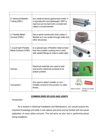 electrical installation and maintenance. | PDF