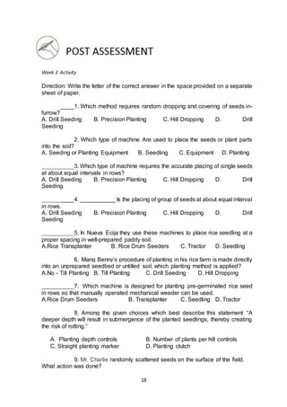 Module in Operating Transplanter 
