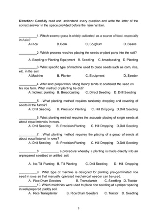 Module in Operating Transplanter 