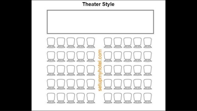 Banquet Set Up Styles