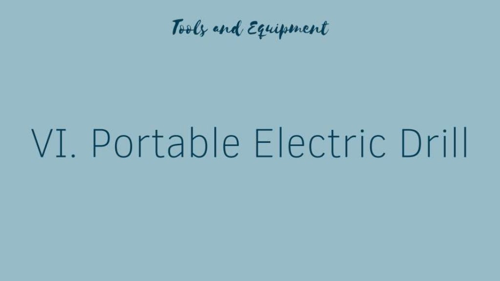 [K12] TLE ELECTRICITY 8 Electrical Supplies, Materials and Tools