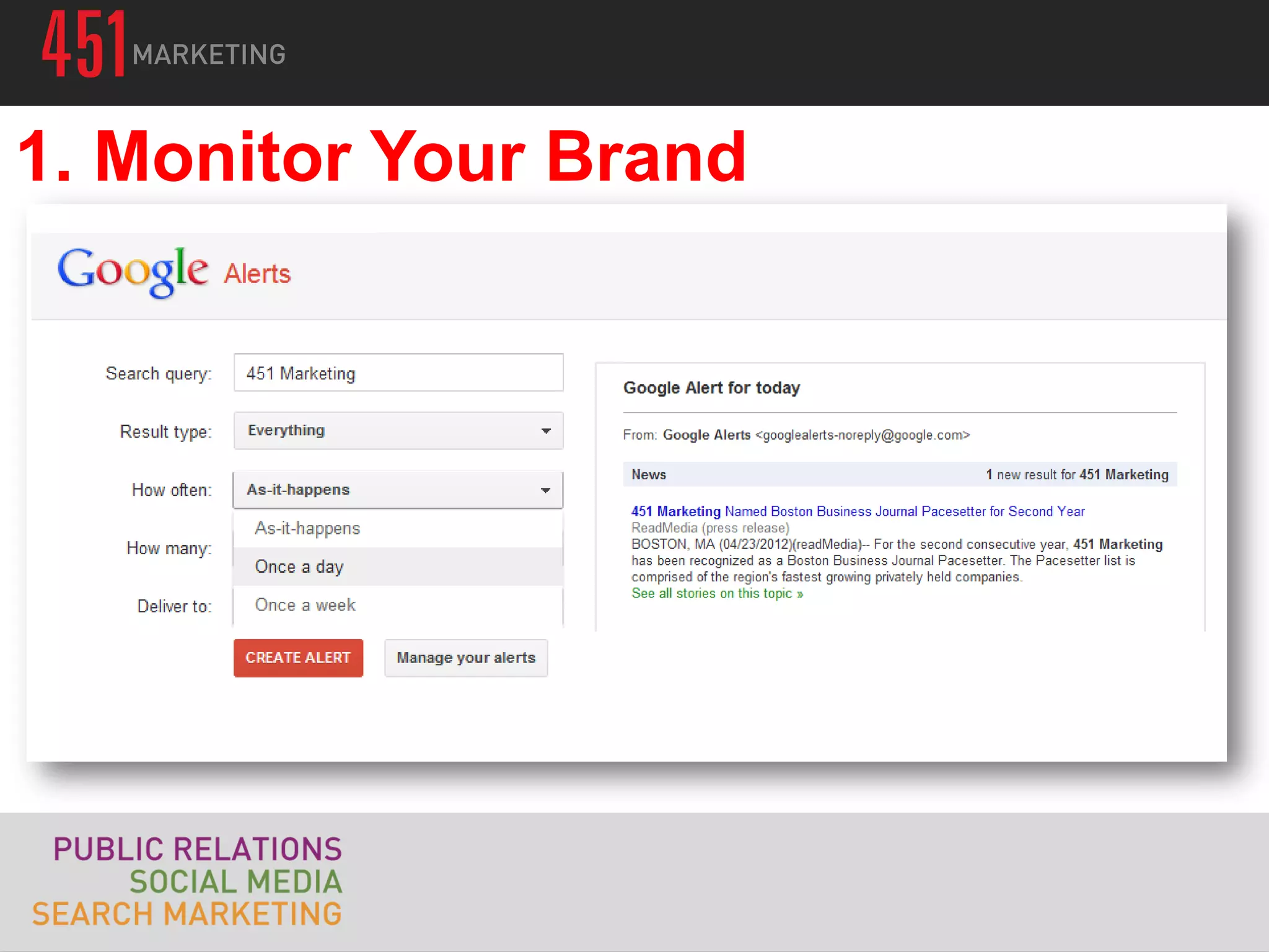 1. Monitor Your Brand
 
