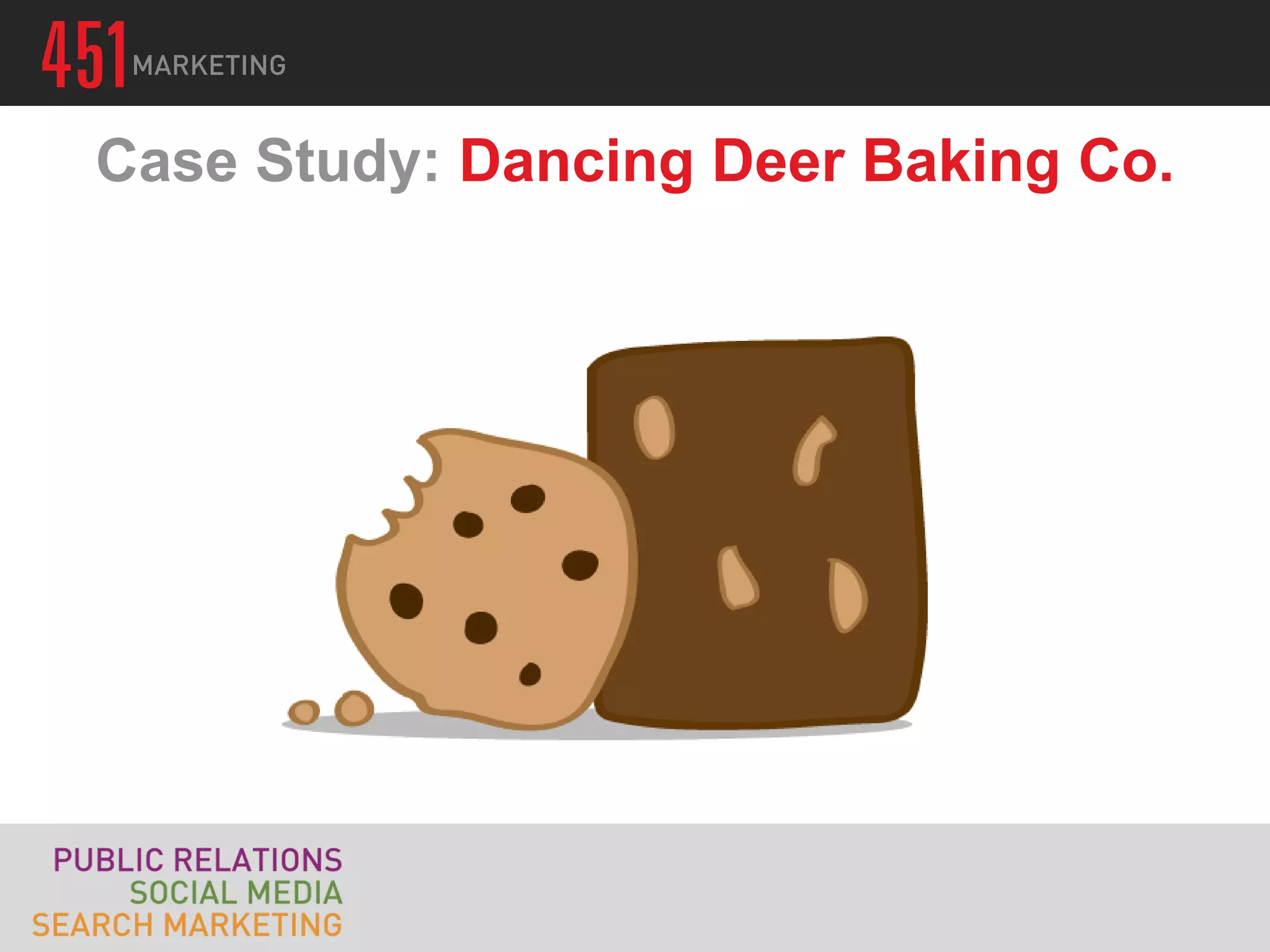 Case Study: Dancing Deer Baking Co.
 