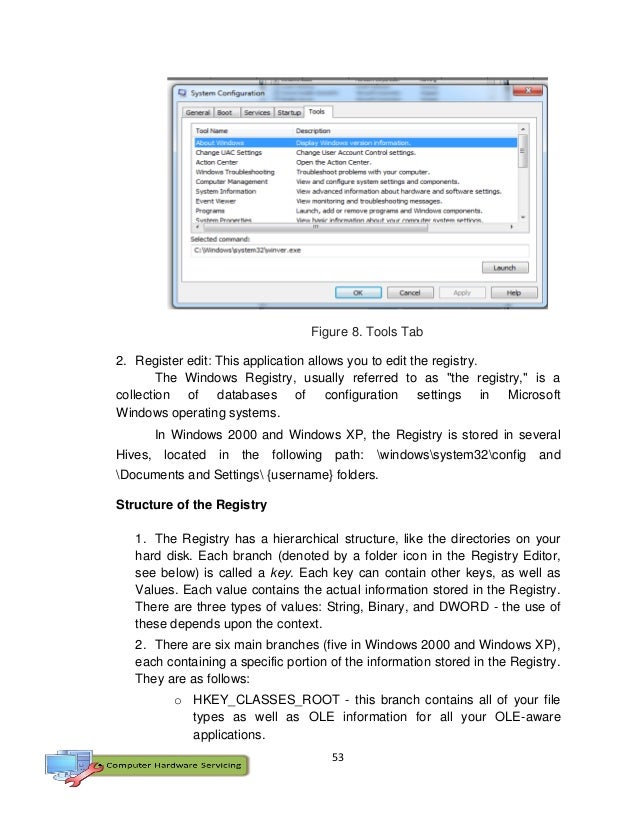 TLE - Information and Communications Technology - Computer Hardware S…